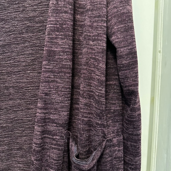 Lularoe Purple Heathered Sarah Sweater - Picture 4 of 4